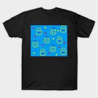 yellows cute cats T-Shirt